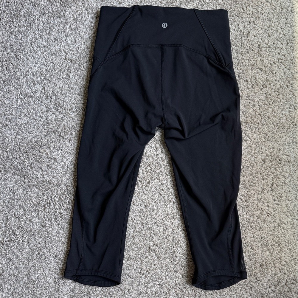 Lululemon Cropped Black Leggings